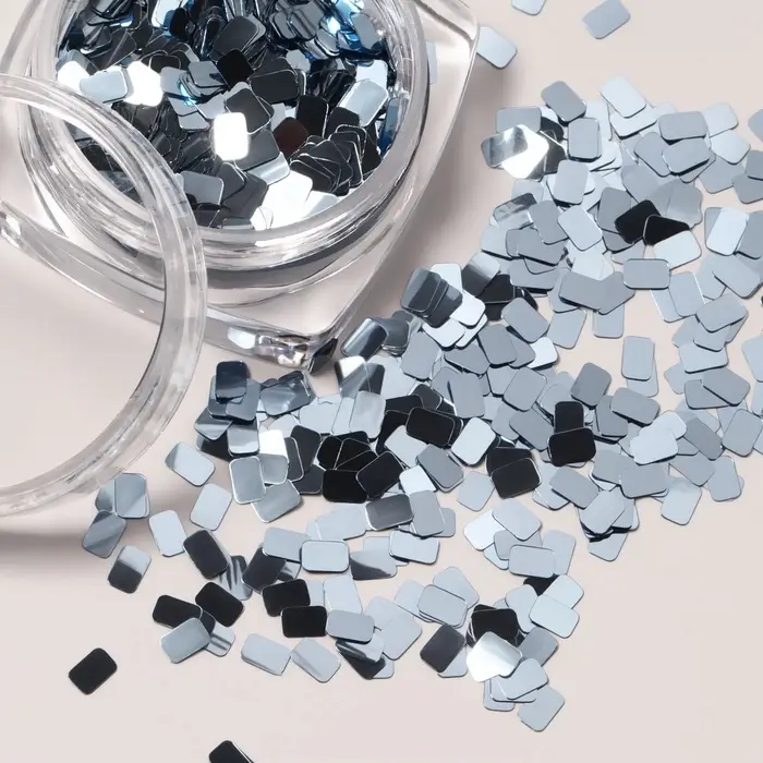 Пайетки для декора &laquo;Диско&raquo;, серебристые