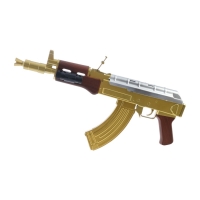 Автомат "АК-47 золотой" с лазером, 46 см Автомат "АК-47 золотой" с лазером, 46 см