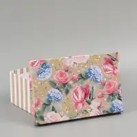 Набор подарочных коробок 10 в 1 &laquo;Нежные цветы&raquo;, 12 &times; 7 &times; 4 - 32.5 &times; 20 &times; 12.5 см