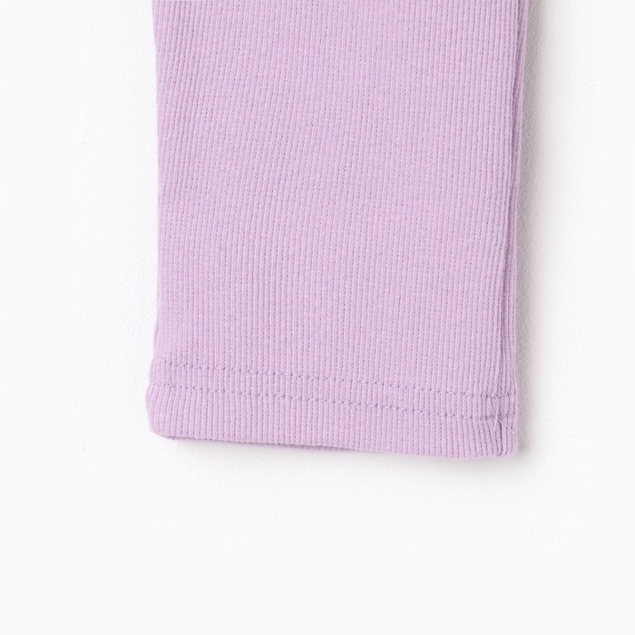 Костюм для девочки (свитшот, брюки) MINAKU, лиловый, рост 110 см