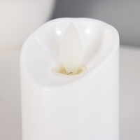 Ночник пластик "Восковая свеча" от батареек CR2032x2 5,3х5,3х7,2 см Ночник пластик "Восковая свеча" от батареек CR2032x2 5,3х5,3х7,2 см