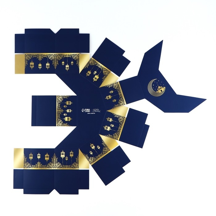 Коробка для кондитерских изделий &laquo;Полумесяц&raquo;, 15 х 22 х 6 см, Рамадан