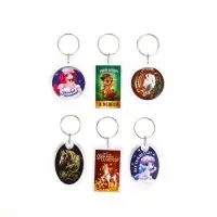 Брелок из пластика &laquo;С Новым годом&raquo;, 6 шт., 5&times;4 см, МИКС