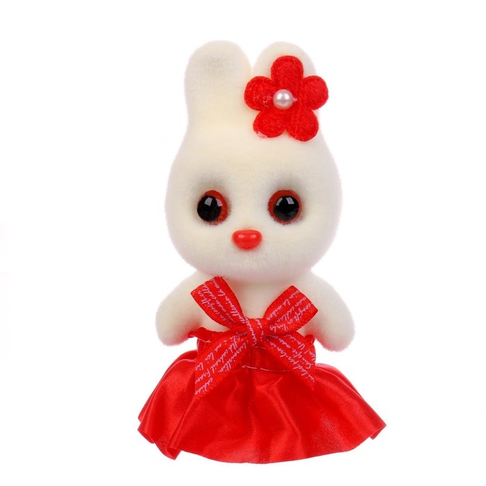 Игрушка из пенопласта &laquo;Зайка с цветком&raquo;, 13 см