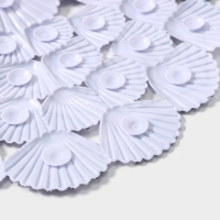 Коврик противоскользящий в ванну на присосках Доляна &laquo;Маракано&raquo;, 38&times;66 см