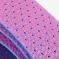 Стельки для обуви, дышащие, для вырезания, в рулоне, 150&times;9 см, фиолетовый/розовый