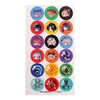 Игрушка - сюрприз Funny box &laquo;Аниме&raquo;: детский брелок, наклейки, карточка, цвет МИКС