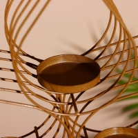 Подсвечник "Апп" металл 25х23,5 см Подсвечник "Апп" металл 25х23,5 см