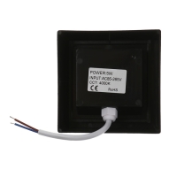 Светильник фасадный &laquo;Сити&raquo;, FSD-037, 5 Вт, 4000К, квадрат, IP65, 220 В, пластик, черный