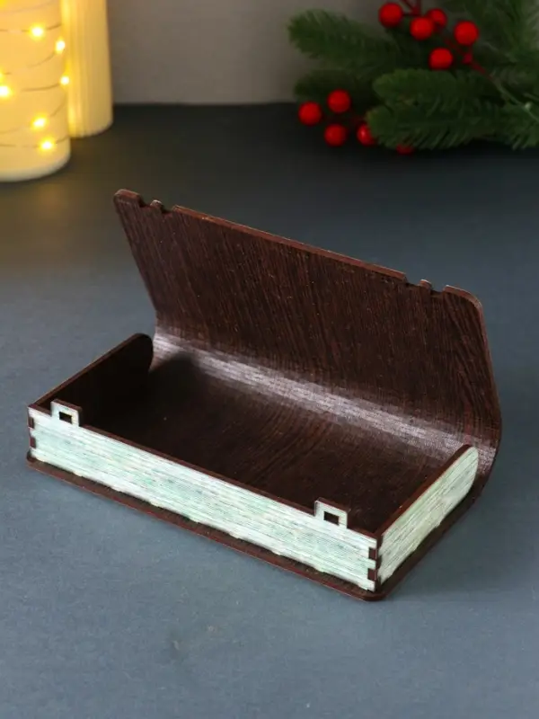 Купюрница новогодняя Биткоин "Богатства" 18х9,5х3,5 см