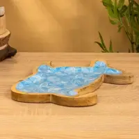 Блюдо сервировочное "Рыбка" 2х25х33 см, дерево