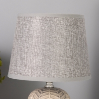 Лампа настольная "Пегас" 40Вт Е14 серый 16х16х25см