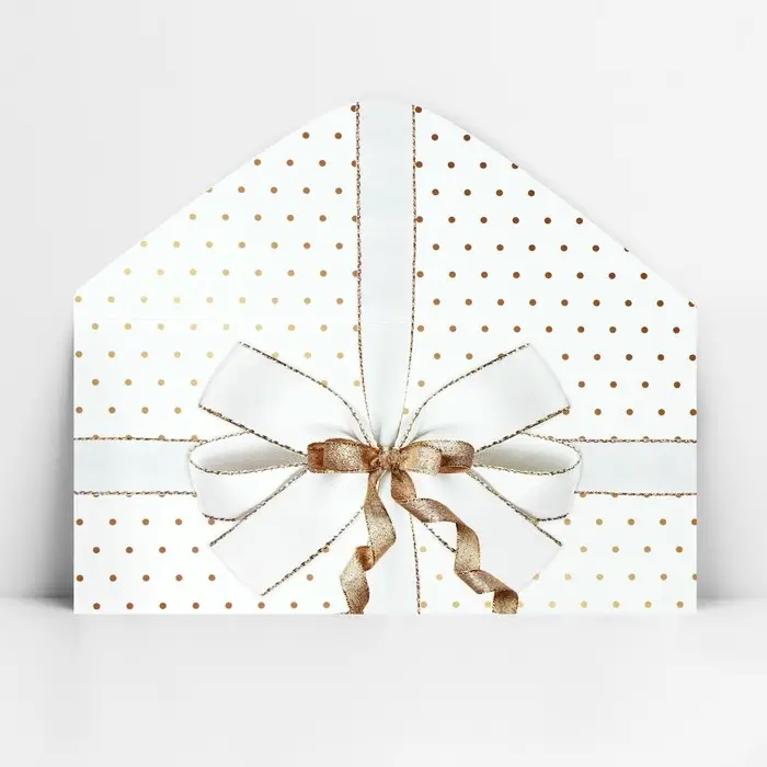 Конверт для денег &laquo;Бант&raquo;, 16.5 х 8 см