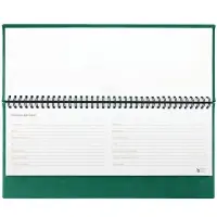 Планинг Sagrin, датированный, зеленый