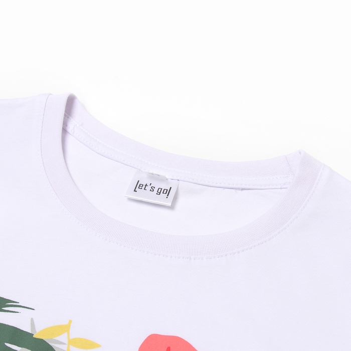 Футболка женская, цвет белый, размер 54 Футболка женская, цвет белый, размер 54