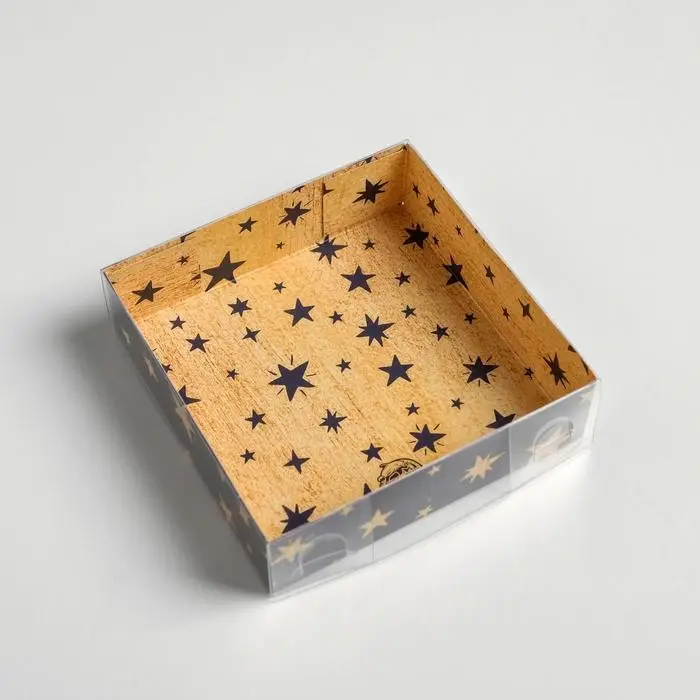 Коробка для кондитерских изделий &laquo;Все желания сбудутся&raquo;, 12 х 12 х 3.5 см