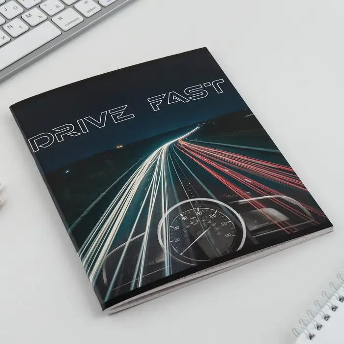 Тетрадь в клетку, 48 л., А5, на скрепке, блок №2 &laquo;Машины&raquo; МИКС