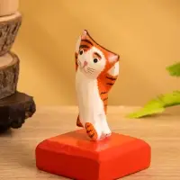 Сувенир на подставке дерево "Котенок" МИКС, 5х5х9 см