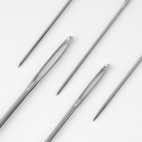 Иглы швейные для шерсти и пряжи, 6 шт Иглы швейные для шерсти и пряжи, 6 шт