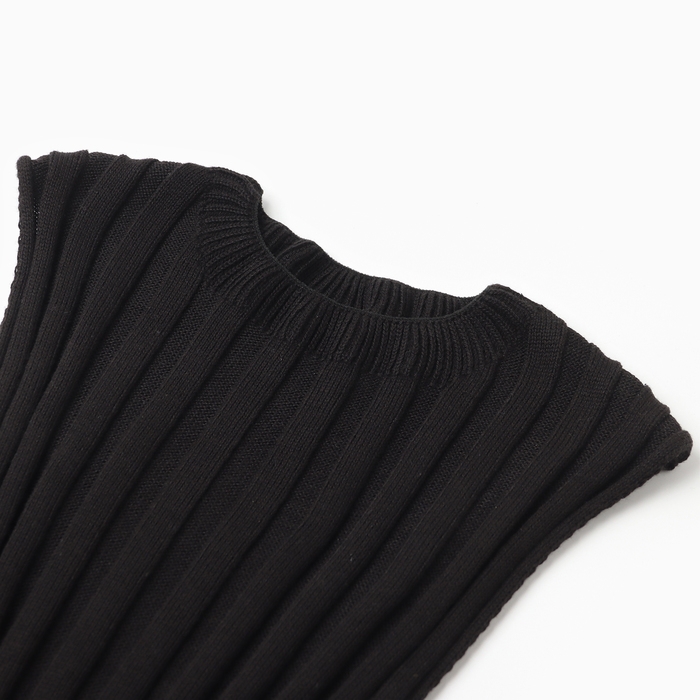 Платье женское вязаное MINAKU: Knitwear collection цвет черный р-р 44