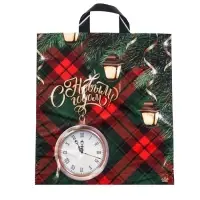 Пакет &laquo;Часы с фонариками&raquo;, полиэтиленовый с петлевой ручкой, 42&times;38 см