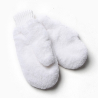 Варежки женские арт 313 цвет белый, р-р 18 Варежки женские арт 313 цвет белый, р-р 18