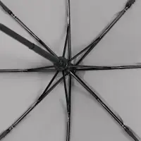 Зонт складной Hard Work с проявляющимся рисунком, серый