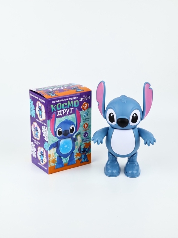 Музыкальная игрушка "Космо друг" Стич, танцует, звуковые и световые эффекты