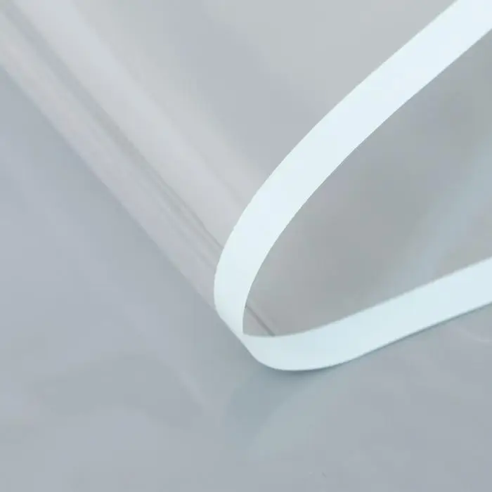 Пленка для декора и флористики, глянцевая, однотонная, голубая, &laquo;Полоса&raquo;, лист 1 шт., 58&times;58 см