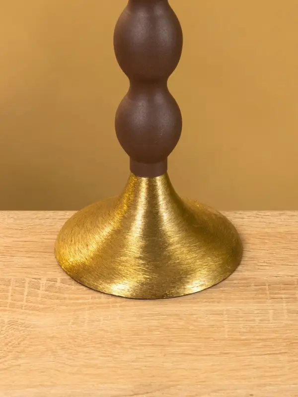 Подсвечник на 1 свечу "Шоколад" 10,5х10,5х34,5 см