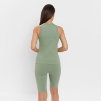 Майка женская MINAKU: Basic line цвет оливковый, р-р 44 Майка женская MINAKU: Basic line цвет оливковый, р-р 44