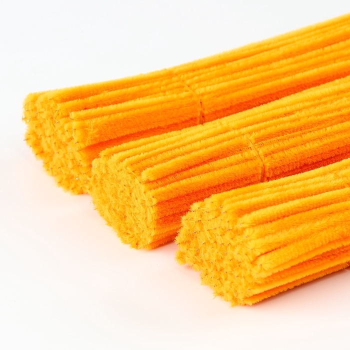 Игрушка из меховых палочек своими руками &laquo;Рыжий котик&raquo;