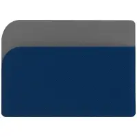 Чехол для карточек Dual, синий