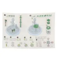 UNICON Конструктор Mini Blocks Лотос 660 деталей, свет