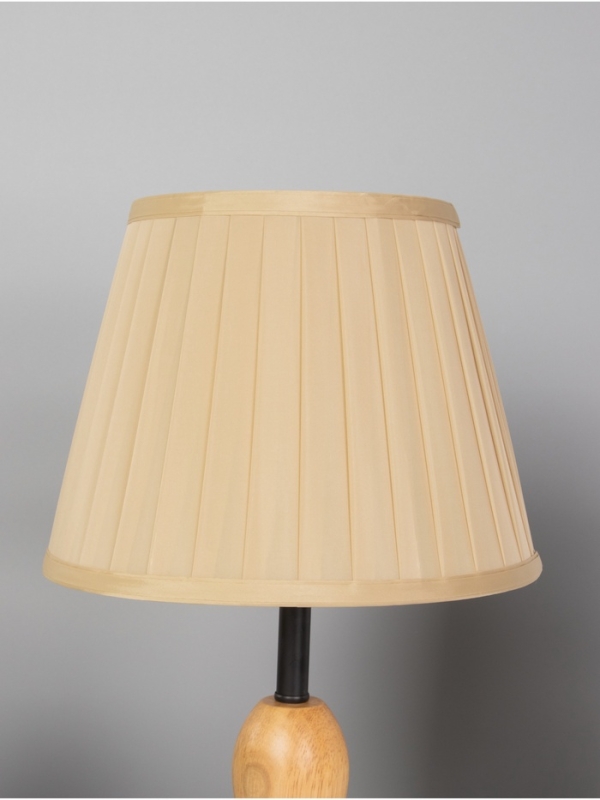 Лампа настольная BayerLux ЭКО "Нина" 1х40Вт Е27 коричневый/черный 27х27х42см