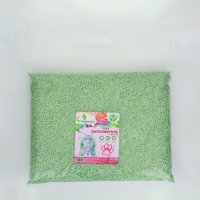 Наполнитель тофу, "Пижон" зеленый чай 4 кг впитываемость до 10 л Наполнитель тофу, "Пижон" зеленый чай 4 кг впитываемость до 10 л