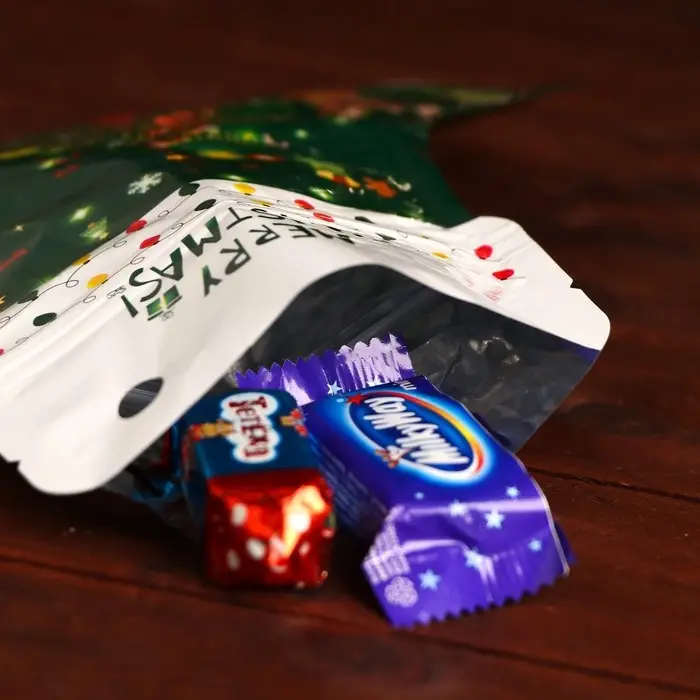 Пакет подарочный, с zip - lock застежкой 12&times;20.5 см