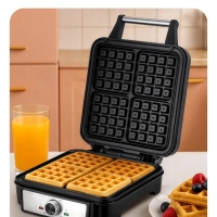Вафельница электрическая для бельгийских вафель КТ-5607