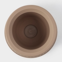 Ёршик для унитаза &laquo;Практик. Ротанг&raquo;, 14&times;14&times;40 см, с подставкой, МИКС