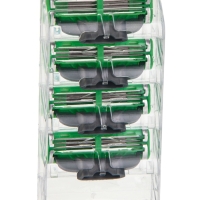 Станок Gillette Mach3 + 8 сменные кассеты цвет зеленый Станок Gillette Mach3 + 8 сменные кассеты цвет зеленый