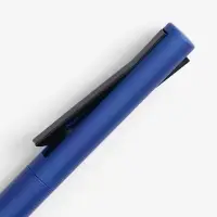 Ручка шариковая Snap, синяя металлик