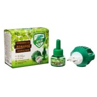 Комплект "Migan", от комаров, фумигатор и флакон, 30 мл Комплект "Migan", от комаров, фумигатор и флакон, 30 мл