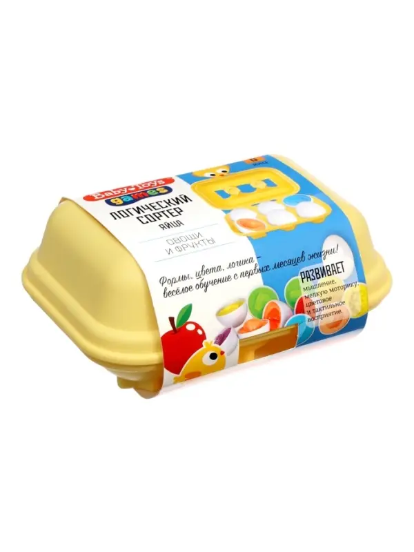 Сортер логический &laquo;Яйца. Овощи и фрукты&raquo;