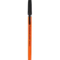 Ручка шариковая ErichKrause Slender Stick Orange, Super Glide, 0.7 мм, чёрная