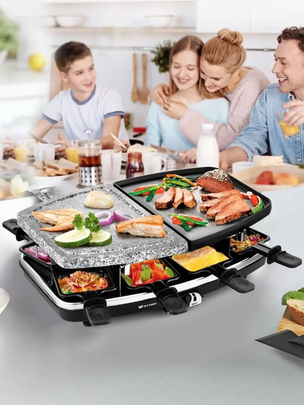 Раклетница - гриль КТ-1649 - 1200 Вт