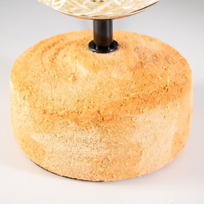 Настольная лампа "Венера" Е14 40Вт оранжевый 12х12х26см RISALUX