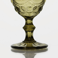 Набор бокалов для вина стеклянный Magistro &laquo;Ла-Манш&raquo;, 250 мл, 9&times;15,2 см, 6 шт, цвет зелёный