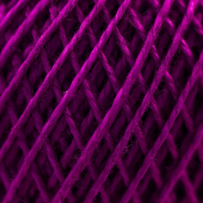 Нитки вязальные "Ирис" 150м/25гр 100% мерсеризованный хлопок цвет 1710