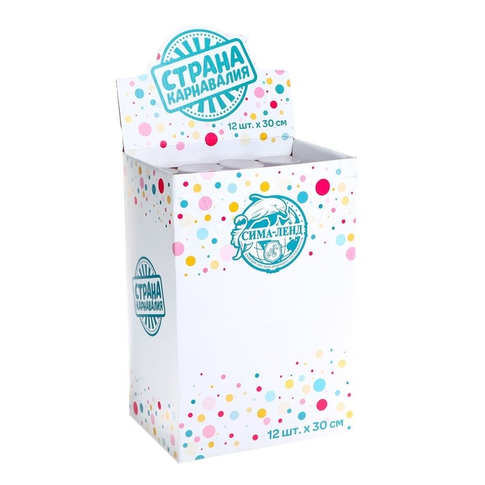 Хлопушка пневматическая «С днём рождения» голубая, неон 30см Хлопушка пневматическая «С днём рождения» голубая, неон 30см