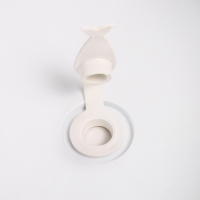 Ванна детская &laquo;Кролики&raquo; со сливом, 86 см, цвет белый